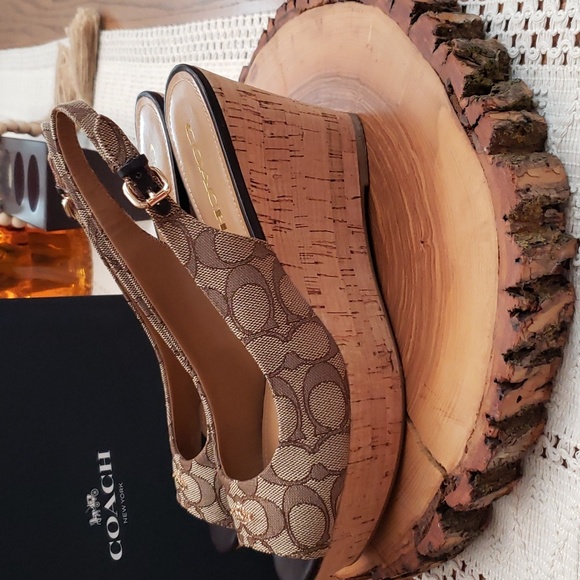 Coach Wedges - Picture 4 of 10